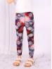 Kids Fireworks Print Stretchy Legging 